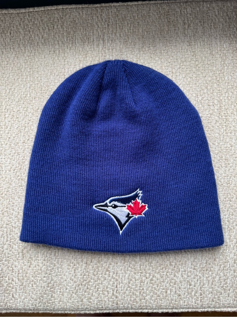 Genuine Merchandise Blue Knit Kids Beanie with Team Logo